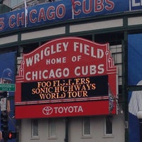 Photo taken at Wrigley Field by Mary on 8/29/2015