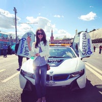 Photo taken at Formula E Moscow ePrix set-up by Toma B. on 6/6/2015