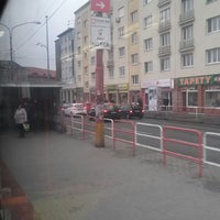 Photo taken at Tomášikova (tram, bus) by Slobodan Đ. on 2/12/2014