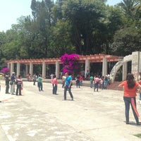 Photo taken at Parque México by Daniela M. on 4/27/2013