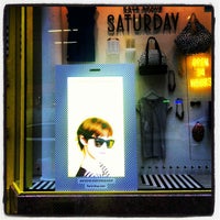 Photo taken at Kate Spade Saturday 24 Hour Window Shop by Maira B. on 6/13/2013