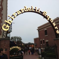 Photo taken at Ghirardelli Square by Rozanne M. on 7/28/2013