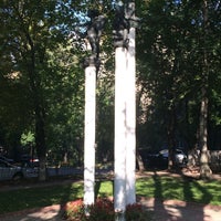Photo taken at Памятник Тютчеву by Tatiana T. on 8/23/2015