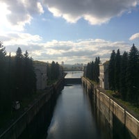 Photo taken at Карамышевский мост by Tatiana T. on 10/8/2017
