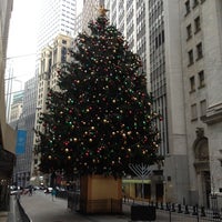 Photo taken at NYSE Christmas Tree by Gary P. on 12/2/2012