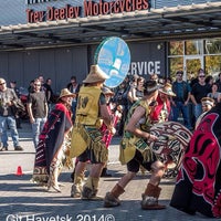 Photo taken at Trev Deeley Motorcycles by Mike D. on 9/30/2014