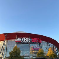Photo taken at LANXESS arena by Markus K. on 10/21/2023