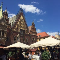 Photo taken at Wrocław by Ксения Д. on 6/4/2015