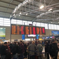 Photo taken at Czech Airlines check-in by Victoria Z. on 11/11/2018