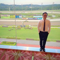 Photo taken at Singapore Turf Club Committee Box by First Name on 7/8/2016