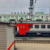 Photo taken at платформа, путь 5/6 by Ирина Е. on 5/10/2021