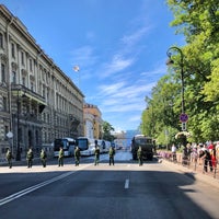 Photo taken at Admiralty Embankment by Ирина Е. on 7/19/2020