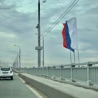 Photo taken at Саратовский мост by Ирина Е. on 5/1/2021