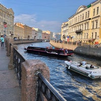Photo taken at Moyka River Embankment by Ирина Е. on 7/10/2021