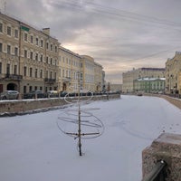 Photo taken at Moyka River Embankment by Ирина Е. on 1/23/2022