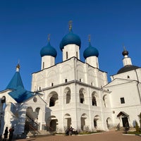 Photo taken at Высоцкий мужской монастырь by Olga S. on 12/18/2021