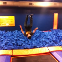 Photo taken at Sky Zone by Courtney N. on 11/10/2012