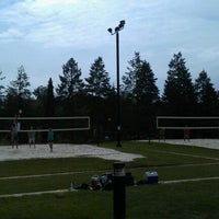 Photo taken at Crystal City Sand Volleyball Courts by Ely S. on 9/16/2012