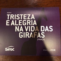 Photo taken at Teatro SESC Bom Retiro by Daniel R. on 3/21/2018