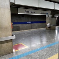 Photo taken at Ana Rosa Station (Metrô) by Fabio B. on 9/26/2019