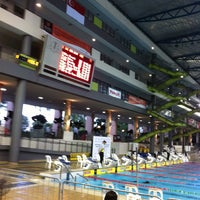 Photo taken at Singapore Sports School Swimming Pool by Yap S. on 3/19/2013