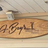 Photo taken at A-Bay&amp;#39;s Island Grill by Jesus on 7/22/2023