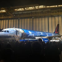 Photo taken at Hangar 41 - Brussels Airlines by Nico C. on 3/21/2016