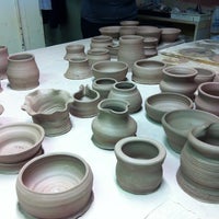Photo taken at Foelber Pottery by Amanda S. on 2/1/2013