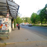 Photo taken at Остановка «бульвар Цанова» by Андрей К. on 5/22/2014