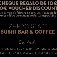 Photo taken at Zhero Star Sushi Bar &amp; Coffee by Daniel C. on 2/7/2014