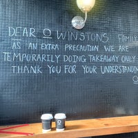 Photo taken at Winstons Coffee by Ruth K. on 1/27/2021