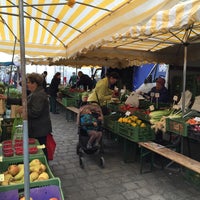 Photo taken at Rochusmarkt by Diana A. on 4/8/2016
