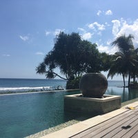 Photo taken at Qunci Pool Villas by Laura D. on 6/22/2018