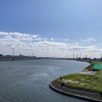Photo taken at 荒川ロックゲート by Junichi H. on 10/7/2023