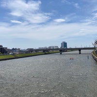 Photo taken at 船堀橋 by Junichi H. on 5/6/2023