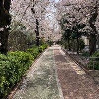 Photo taken at Kameido Ryokudo Park by Junichi H. on 4/1/2022
