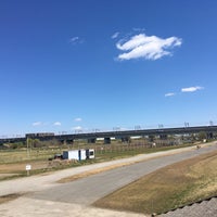 Photo taken at 荒川戸田橋緑地野球場 by Junichi H. on 3/24/2019