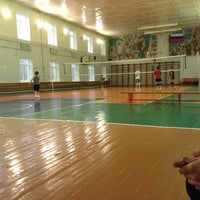 Photo taken at Волейбольно-Баскетбольный Комплекс СДЮСШОР #2 by Mikhail E. on 10/4/2013