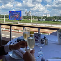 Photo taken at Central Moscow Hippodrome by Alisa C. on 6/13/2021