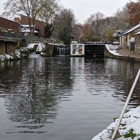 Photo taken at Old Ford Lock (Regent&amp;#39;s Canal) by Sofia K. on 12/13/2022