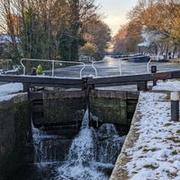 Photo taken at Old Ford Lock (Regent&amp;#39;s Canal) by Sofia K. on 12/16/2022