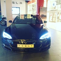Photo taken at Tesla Store by Ioannis G. on 10/15/2015