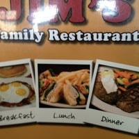 Photo taken at Jim&amp;#39;s Family Restaurant by Brian D. on 12/30/2012