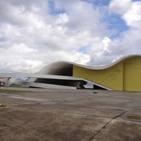 Photo taken at Teatro Popular Oscar Niemeyer by Leandro A. on 4/21/2013