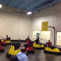Photo taken at WhirlyBall/LaserWhirld of HEB by Katie C. on 2/21/2013