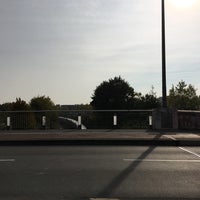 Photo taken at Thaerstraßenbrücke by David L. on 10/14/2016