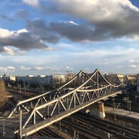 Photo taken at Swinemünder Brücke by David L. on 2/1/2018
