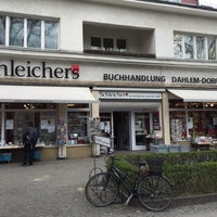 Photo taken at Schleichers Buchhandlung by David L. on 4/17/2015