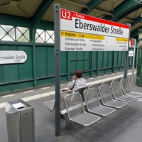 Photo taken at U Eberswalder Straße by David L. on 7/12/2021