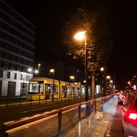 Photo taken at H Mollstraße / Otto-Braun-Straße by David L. on 11/2/2018